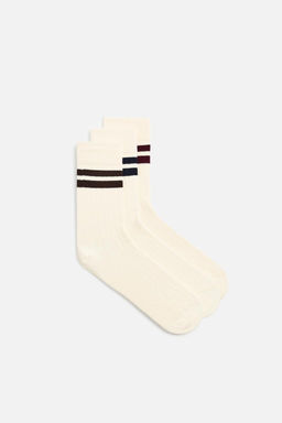 3-PACK OF STRIPED SOCKS - Zara фото 2