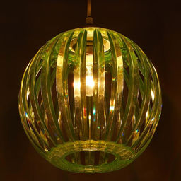 Светильник BayerLux «3330/1», 1хЕ27 15 Вт, зеленый, 21×24+60 см