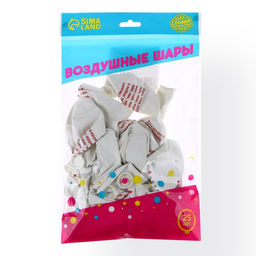 Воздушные шары латексные 12" «Мам, мам, мам», 25 шт.