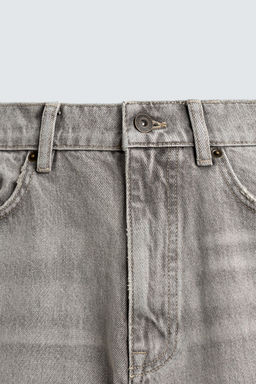 LIMITED EDITION DENIM TROUSERS WITH SEAM DETAIL - Zara фото 8