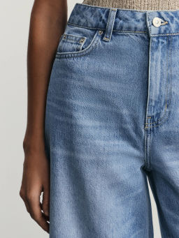 Джинсовые шорты бермуды удлиненные / Zarina  фото 6