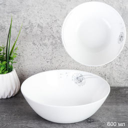 Тарелка глубокая суповая 600 мл 152 мм / LYGW60 (2028) /уп 72/ 735545