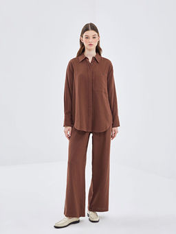 Beli Lastikli Rahat Kal?p Kad?n Pantolon