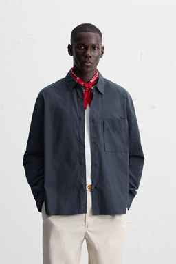 COTTON POPLIN SHIRT - Zara фото 2