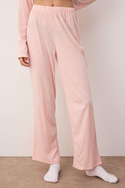 Pembe Pamuklu Dantel Detayl? Orme Pijama Tak?m? THMAW26PT00051