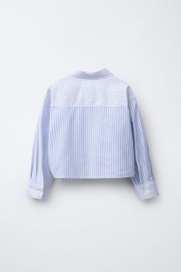 STRIPED SHIRT WITH POCKETS - Zara фото 2
