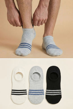 Cok Renkli 3lu Corap TMNSS26CO00007