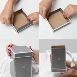 Набор коробок 3 в 1 Счастье, 10 18, 14 23, 17 25 см - Дарите счастье фото 14