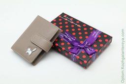 Женская кожаная визитница Sergio Valentini СВ 8032-010 фото 5