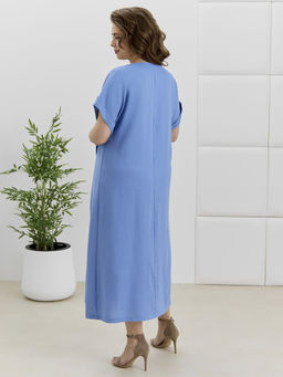 Платье Скарлет из вискозы со льном - Виотекс фото 22