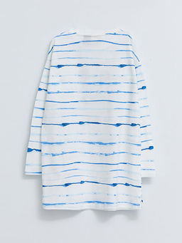 Bisiklet Yaka Mickey Mouse Bask?l? Uzun Kollu Pamuklu K?z ?ocuk Tunik - Waikiki фото 2