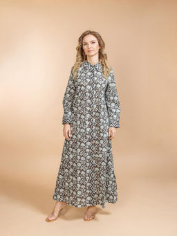 Платье (хлопок) №25-583-4 - Ганг фото 3