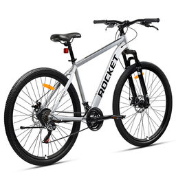 Велосипед 29" Rocket Rower, цвет серый, размер 19"