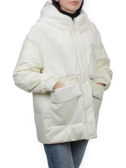 M24-209 MILK Куртка демисезонная женская (100 гр. холлофайбер)