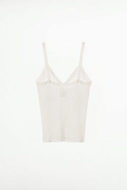 STRAPPY FINE KNIT TOP - Zara фото 5