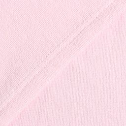 Цена за 2 шт. Полотенце-уголок махровый Крошка Я 85х85 см, цвет нежно-розовый, 100% хлопок, 320 г/м2  фото 6