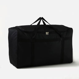 Сумка дорожная на молнии, цвет чёрный