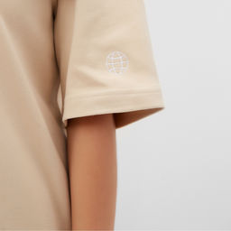 Футболка женская MIST Coordinates, размер L-XL, бежевая