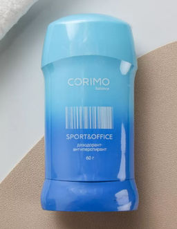 А.Т. Corimo Дезодорант-стик твердый гелевый д/тела Sport & Office 60гр син.