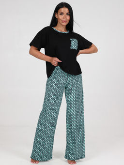 3122 ПИЖАМА (БРЮКИ) (Ментол) - А-дина фото 3