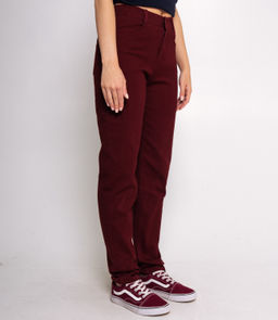Джинсы #КТ9963, бордовый - Dommod фото 2