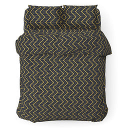 Пододеяльник Евро Макси на пуговицах Линель 240х215см, бязь Комфорт 121г/м2, хлопок 100%, упаковка классическая ПВХ 28х41см, Домашняя мода (Россия)