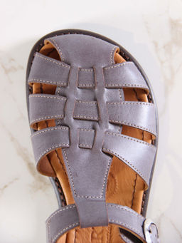 Босоножки 1035.подиум178br.Вакса коричневый - Edart фото 4