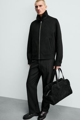 WOOL ZIP-UP JACKET ORIGINS - Zara фото 6