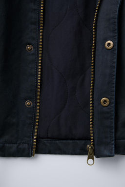 WAXED PARKA WITH POCKETS - Zara фото 5