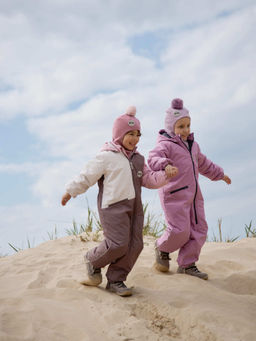 Комбинезон демисезонный Колор блок Мокко - Bungly фото 11