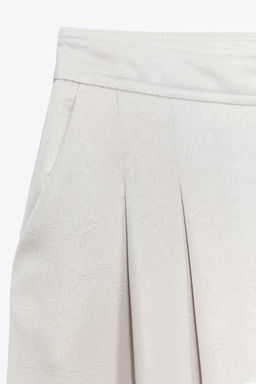 SATIN WIDE-LEG TROUSERS - Zara фото 5