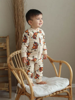 Комбинезон для мальчика с принтом Хот-доги