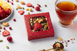 Шоколад темный с украшением Клубника и апельсин 35 гр - Chokodelika фото 4