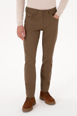 Erkek Haki Kanvas / Chino Pantolon Sepette S_rpriz _ndirim - U.s. polo assn фото 2
