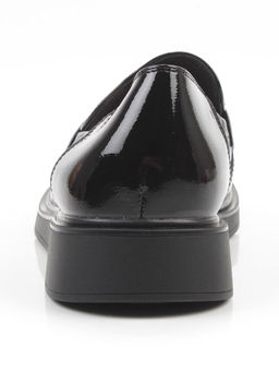 03-DEB103-3 BLACK Лоферы женские (натуральная кожа)