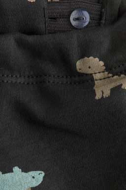 Joggers en sudadera con interior cepillado - H&m фото 3