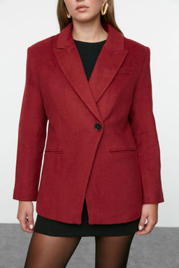 Bordo Blazer Ceket TWOAW25BC00011