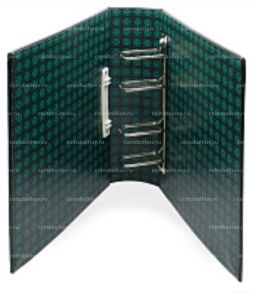 Альбом для монет без листов c защитным шубером формат Optima Gigant Зеленый Классический дизайн LEUCHTTURM 311417