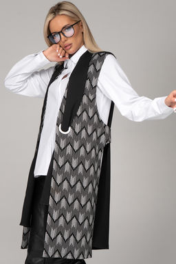 Жилет Высокая классика (зебра) - Эльза фото 17