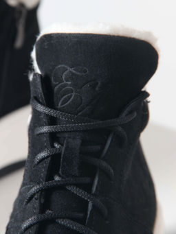 Ботинки 260.windyw. черный замш/Мех