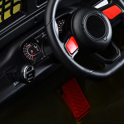 Электромобиль детский "Городской внедорожник" (цвет зеленый)