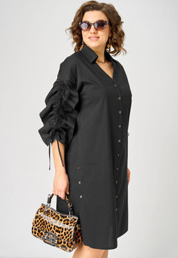 Платье EVA GRANT 7102 черный