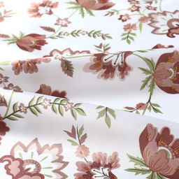 Скатерть «Доляна» Red flowers, 145×220 см