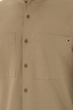 Мужской вязаный кардиган цвета хаки - U.s. polo assn фото 14