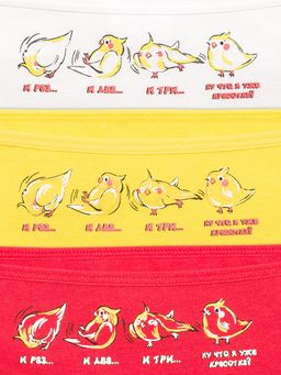 GULB5281/1(3шт. в упаковке) трусы для девочек - Pelican фото 2