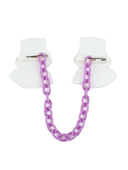 Цена за 2 шт. Значки на цепочке Верь в чудеса, 13?10 см, набор 2 шт.