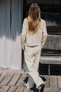 KNIT CARDIGAN WITH POCKETS - Zara фото 11