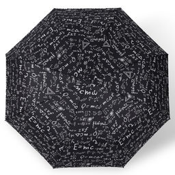 Зонт полуавтоматический Узоры, эпонж, 3 сложения, 8 спиц, R = 49 см, цвет МИКС - Simaland фото 2