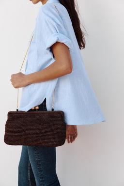 WOVEN CLUTCH - Zara фото 10