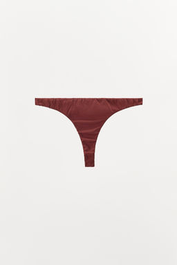 SILK THONG - Zara фото 6